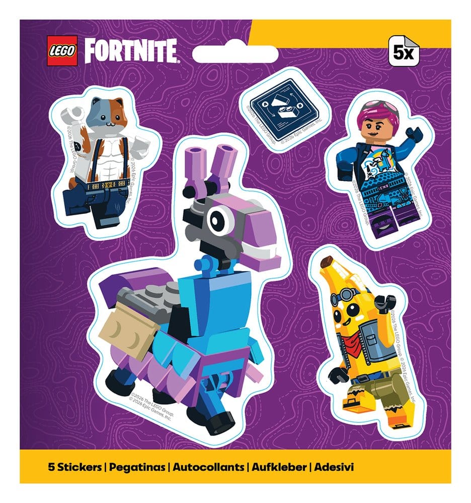 Lego Fortnite Set de Pegatinas Llama (5)