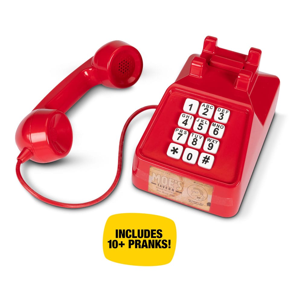 Simpsons Réplica Juego de Rol Dual Moe's Prank Phone *Edición Inglés*