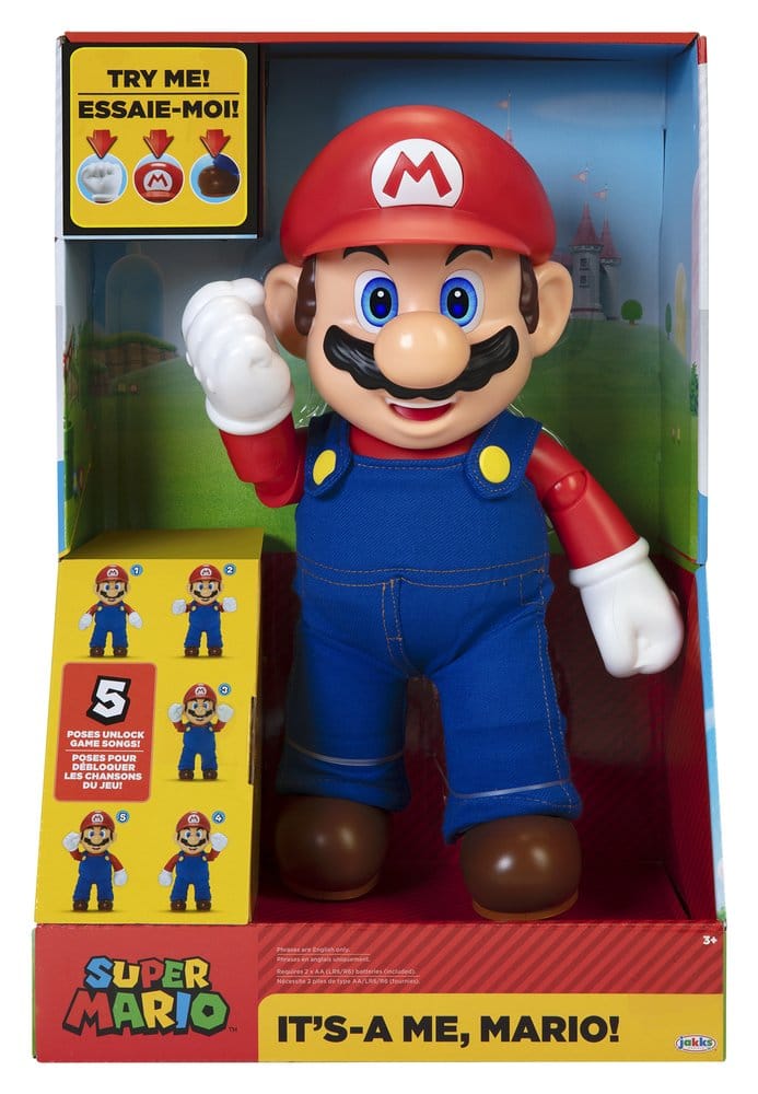 World of Nintendo Figura It's-A Me! Mario 36 cm