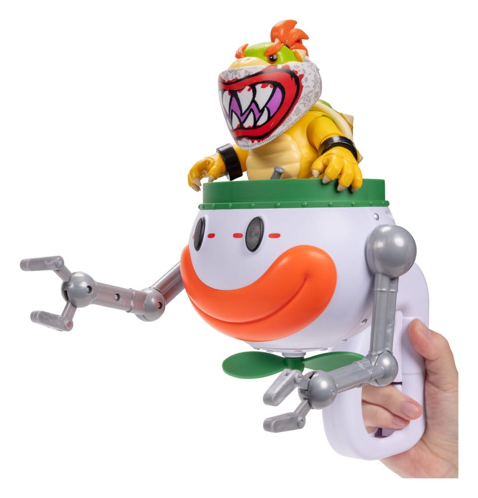 Super Mario Galaxy: la película Figura Bowser Jr. with Clown Car 13 cm