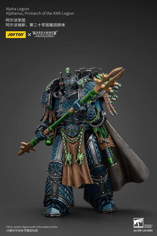 Warhammer The Horus Heresy Figura Alpha Legion Alpharius, Primarch of the XXth Legion 25 cm
