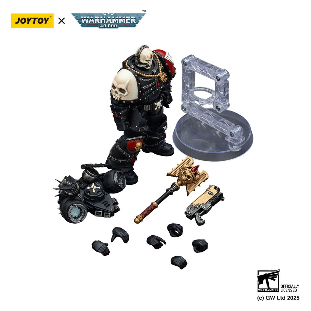 Warhammer 40,000: Combat Patrol Blood Angels Figura Lemartes With Jump Pack Blood Crozius and Absolver Bolt Pistol 12 cm - Z POP Toys