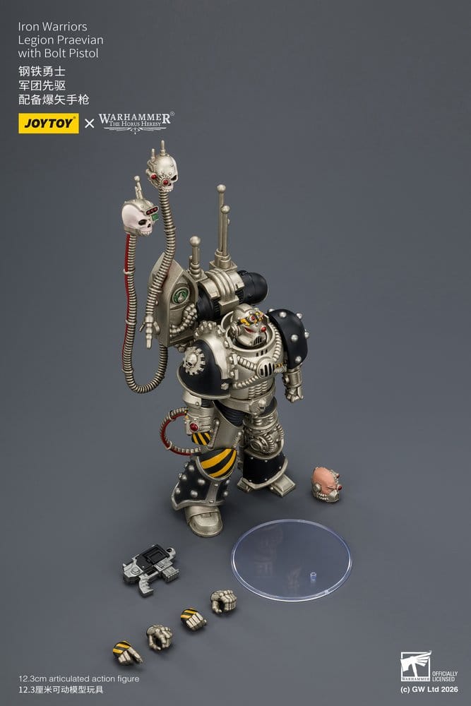 Warhammer The Horus Heresy Figura Iron Warriors Legion Praevian 12 cm