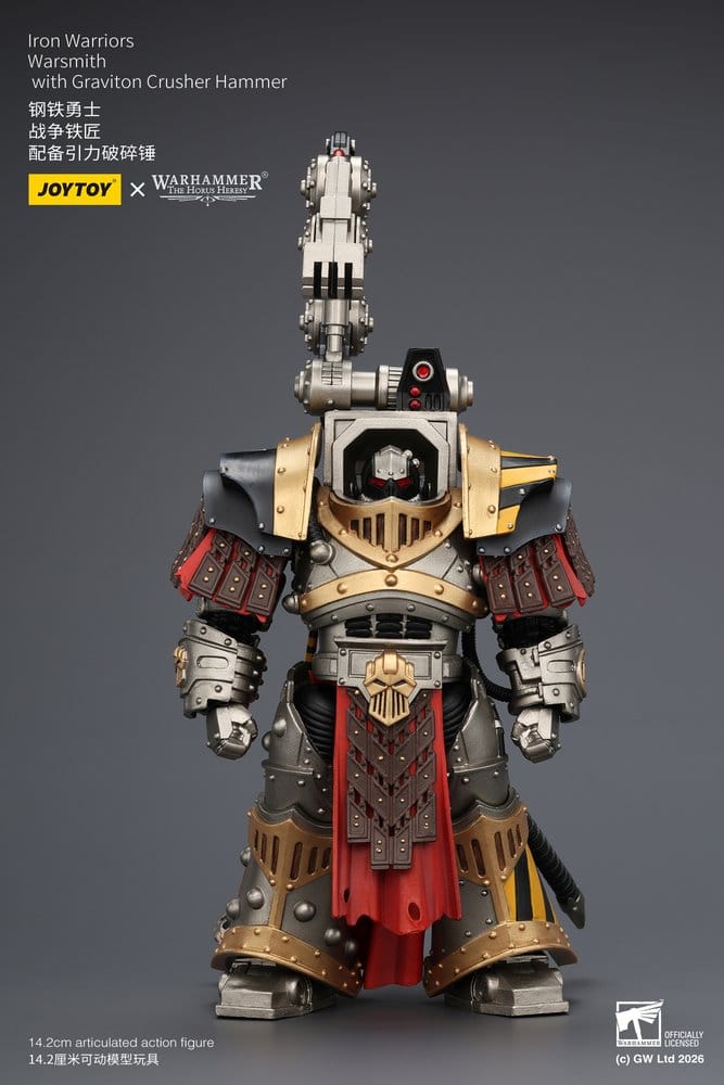 Warhammer The Horus Heresy Figura Iron Warriors Warsmith 14 cm