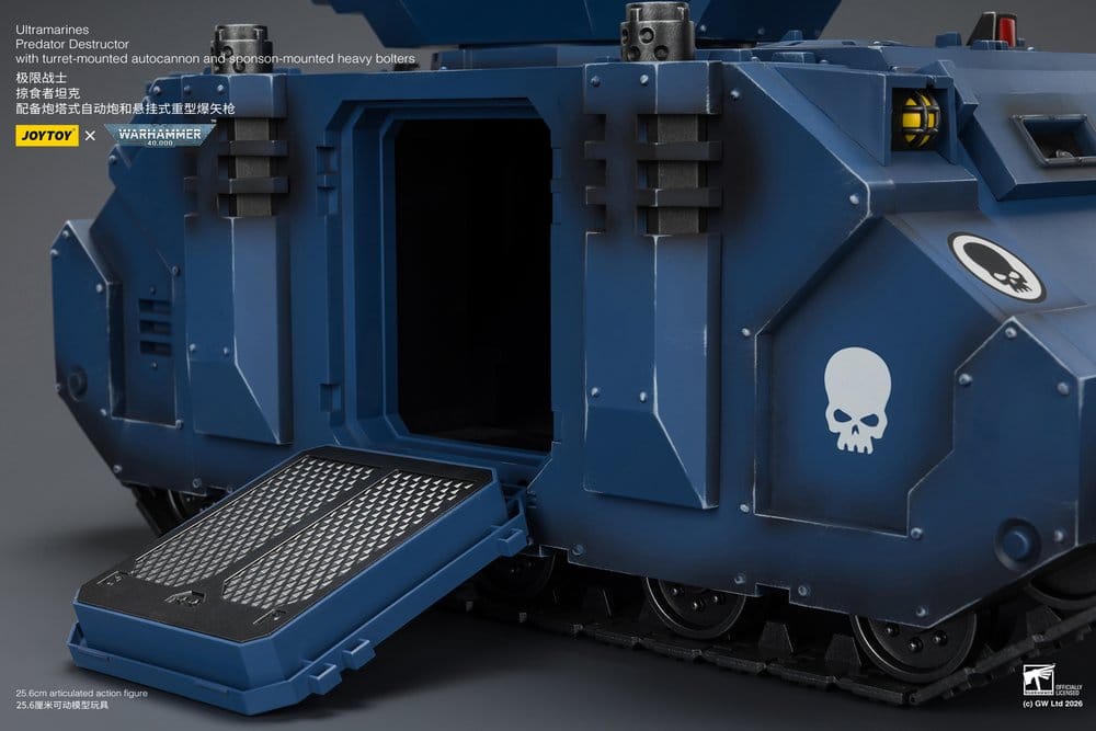 Warhammer 40,000 Vehículo Ultramarines Predator Destructor 26 cm