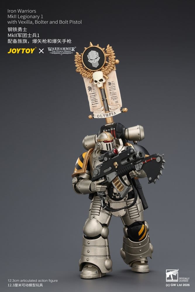 Warhammer The Horus Heresy Figura Iron Warriors MkII Legionary 1 12 cm