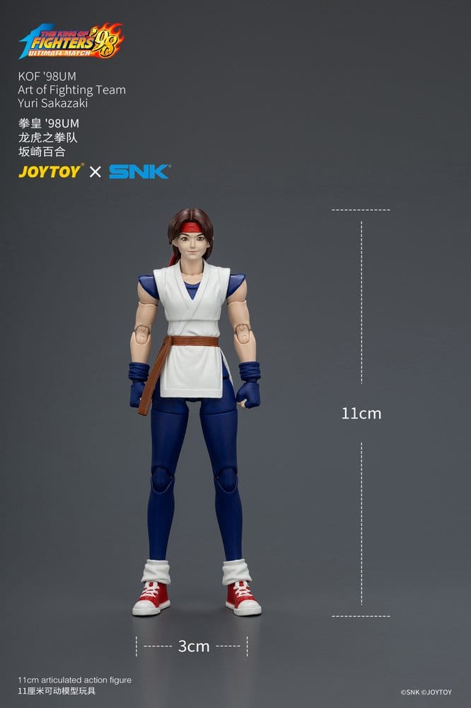 The King of Fighters '98 Ultimate Match Figura Yuri Sakazaki (Art of Fighting Team) 12 cm