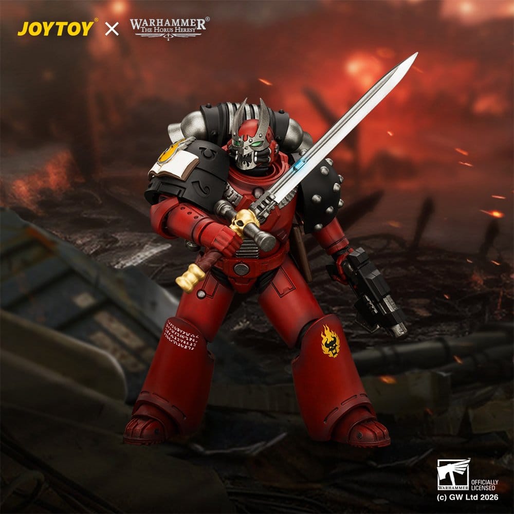 Warhammer The Horus Heresy Figura Word Bearers MkVI Tactical Sergeant 12 cm