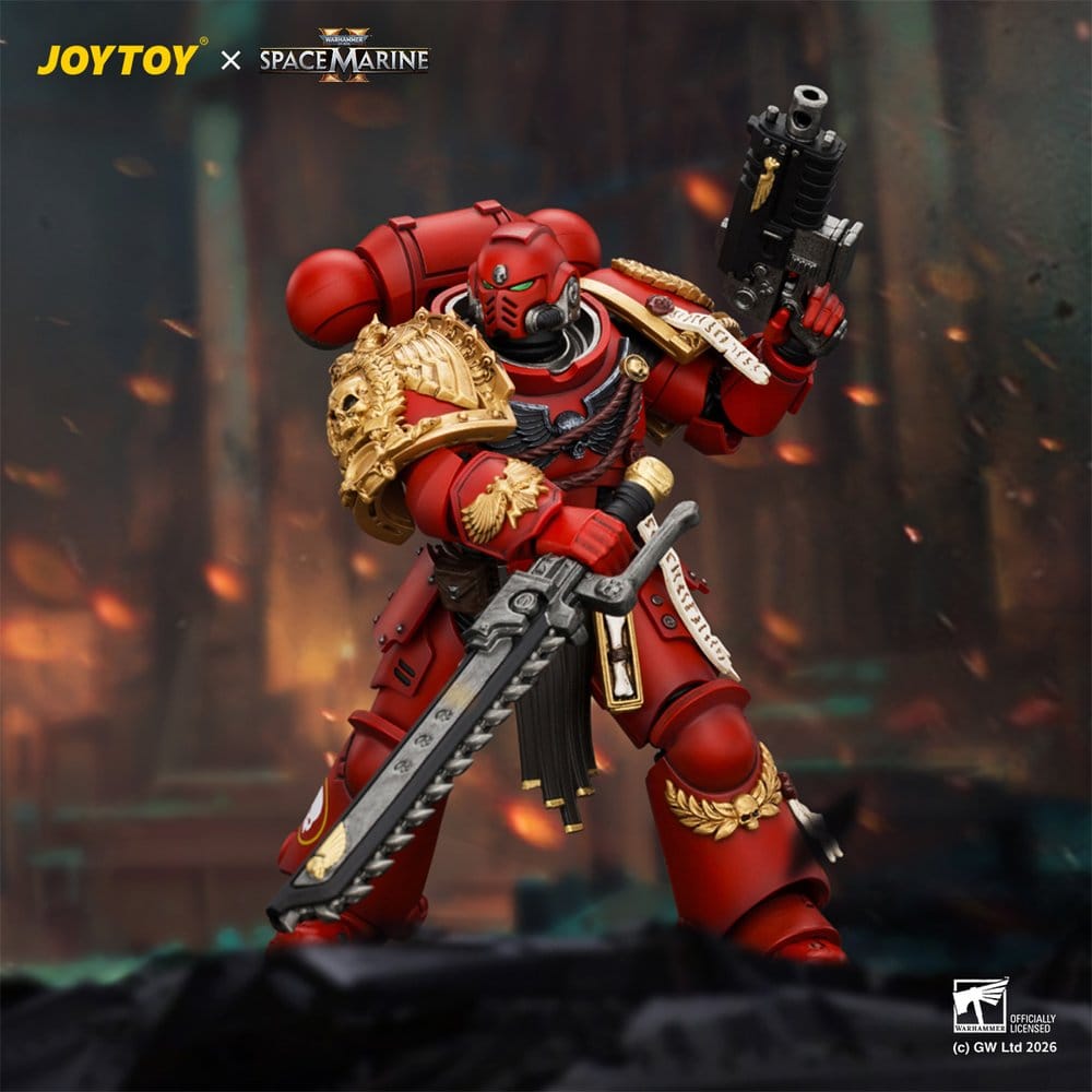 Space Marine Game Edition Figura Blood Angels Veteran 12 cm