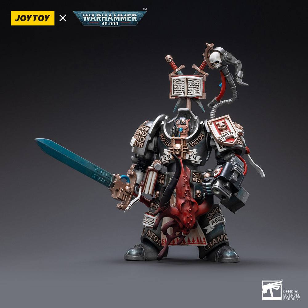 Warhammer 40k Figura 1/18 Grey Knights Terminator Incanus Neodan 13 cm