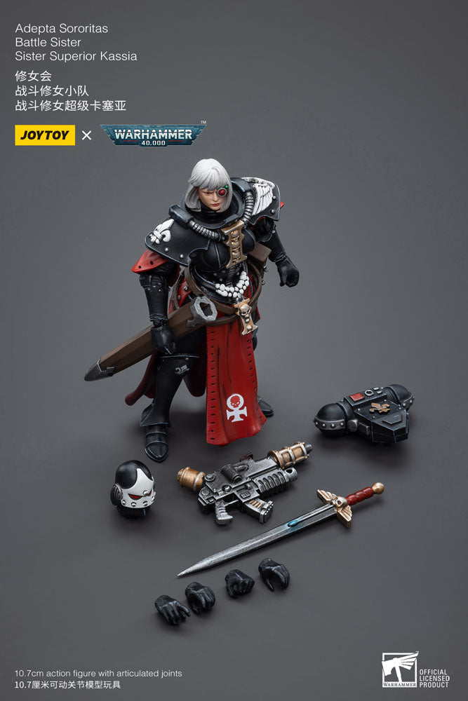 Warhammer 40k Figura 1/18 Adepta Sororitas Battle Sister Sister Kassia 10 cm