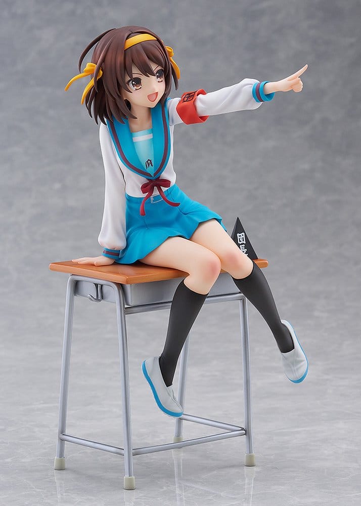 La melancolía de Haruhi Suzumiya Figura PVC 1/7 Haruhi Suzumiya Anime Series 20th Anniversary Ver. 20 cm