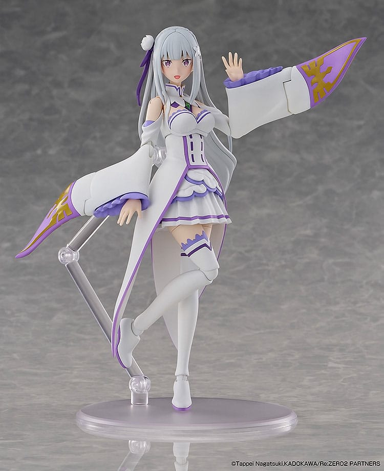 Re:Zero Starting Life in Another World Plastic Model Kit Emilia DX Ver. 16 cm - Z POP Toys