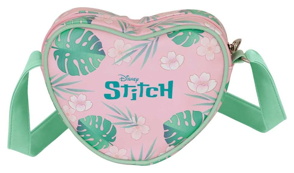 Lilo & Stitch Bolso Bandolera Casual Heart Hug Pink