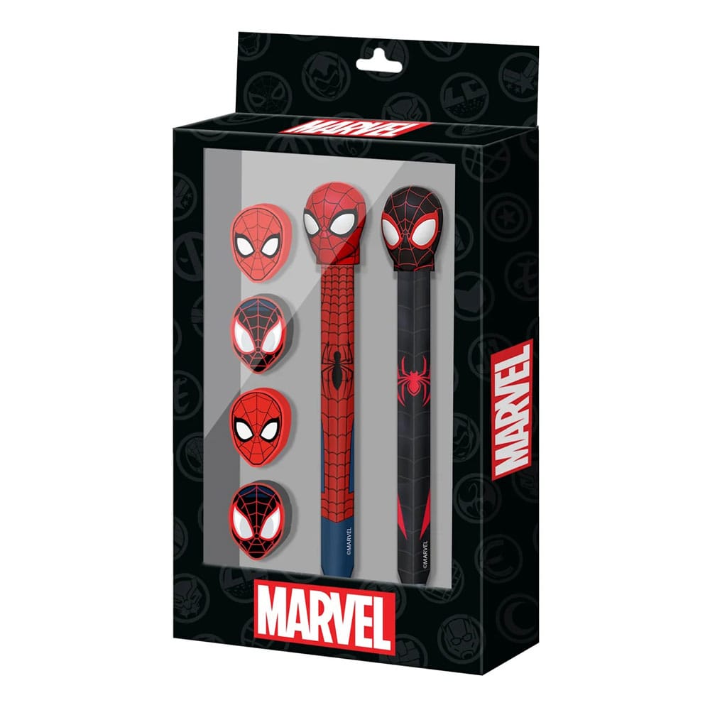 Spider-Man pack de 6 Set de Escritura