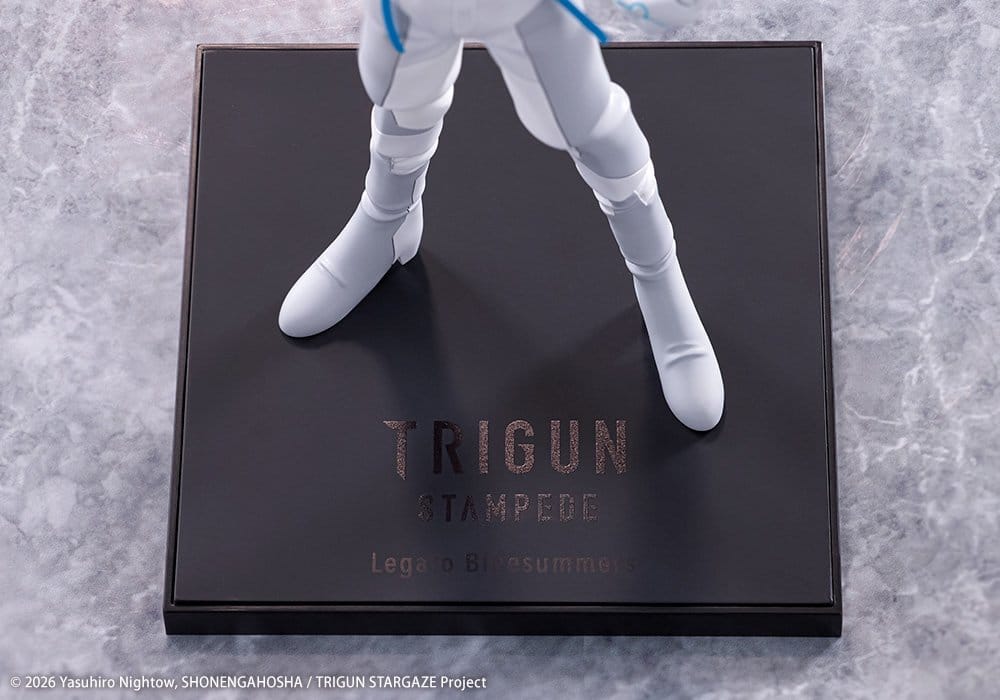 Trigun Figura PVC Oshi Works 1/8 Legato Bluesummers 24 cm