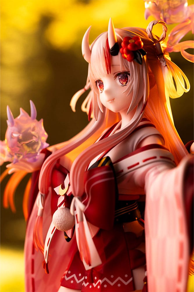 Hololive Production Estatua PVC 1/7 Nakiri Ayame Shrine Maiden Fortune Outfit Ver. 26 cm - Z POP Toys