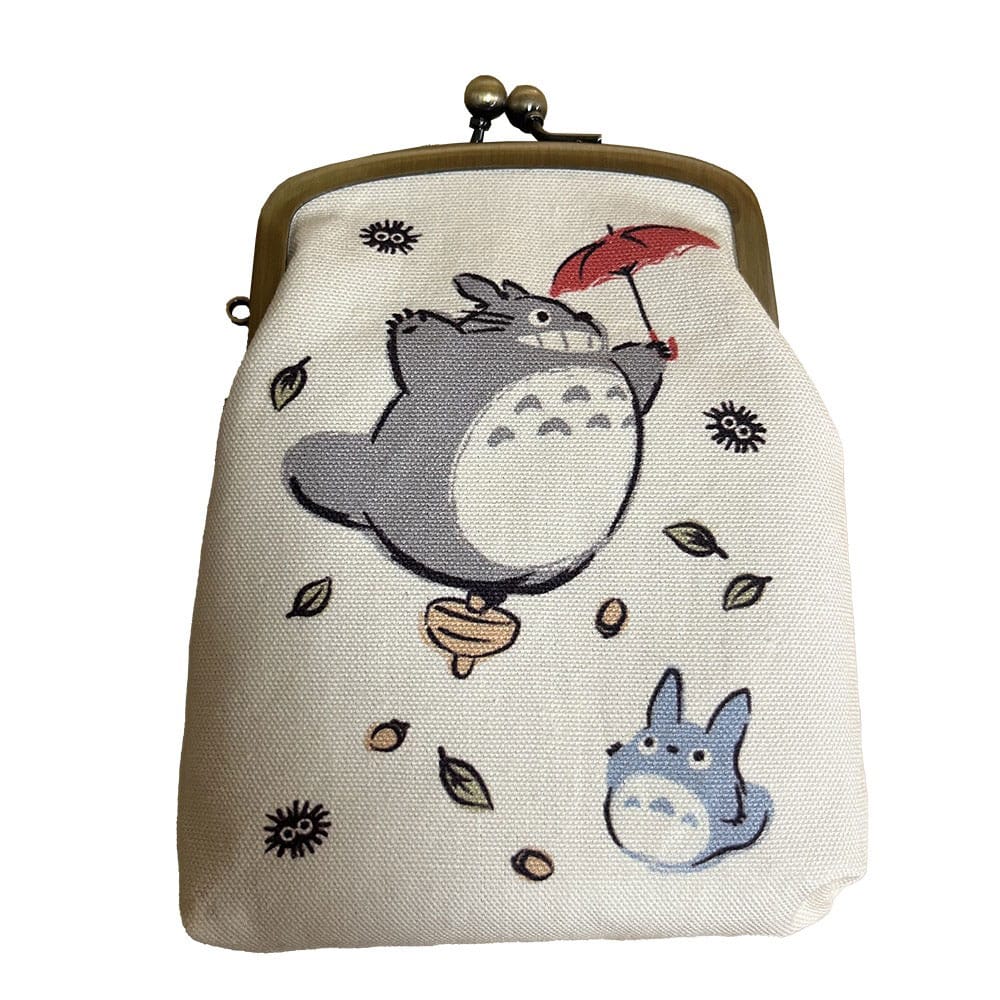 Mi vecino Totoro Monedero Round Leaving Totoro