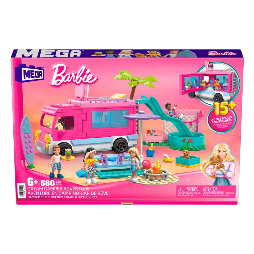 Barbie Kit de Construcción MEGA Cámper de los Sueños