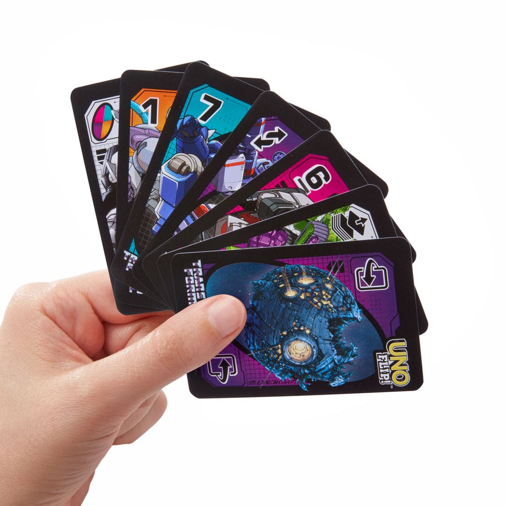 Transformers Juego de cartas UNO Flip!