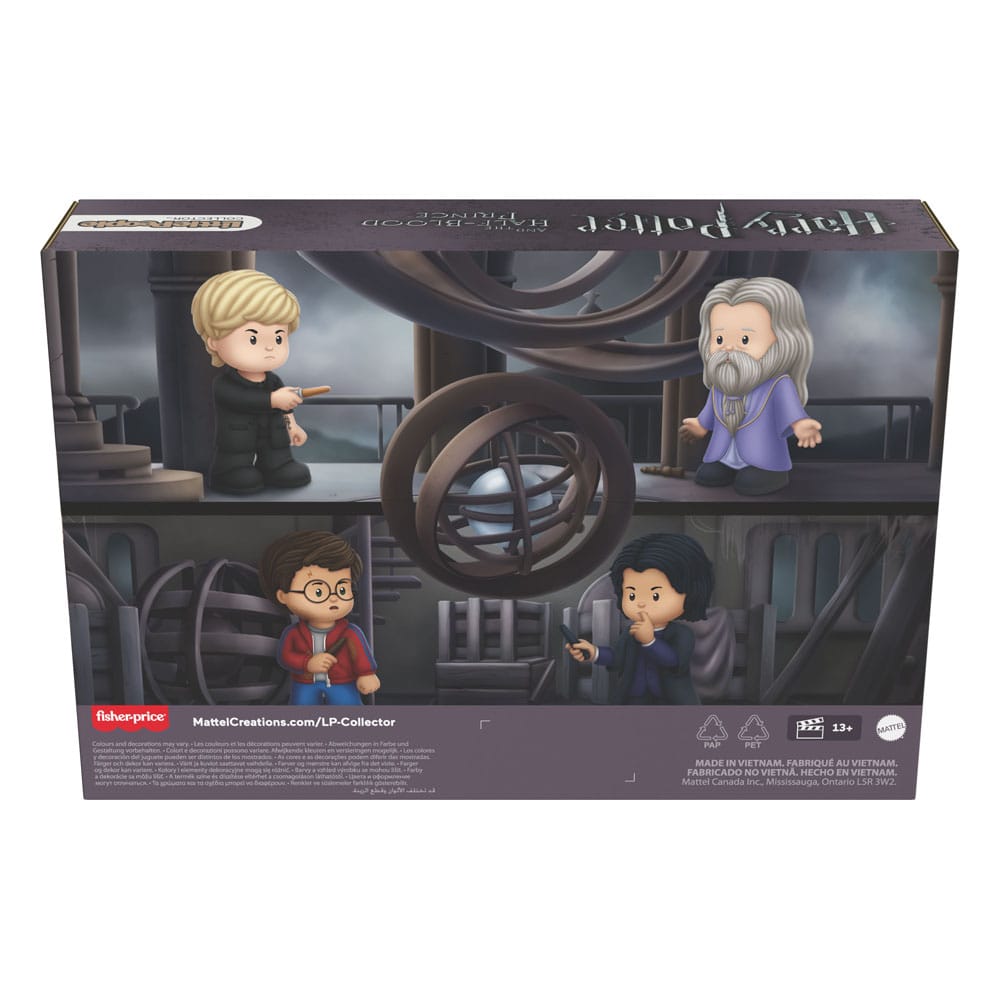 Harry Potter y el misterio del príncipe Pack de 4 Minifiguras Fisher-Price Little People Collector 7 cm