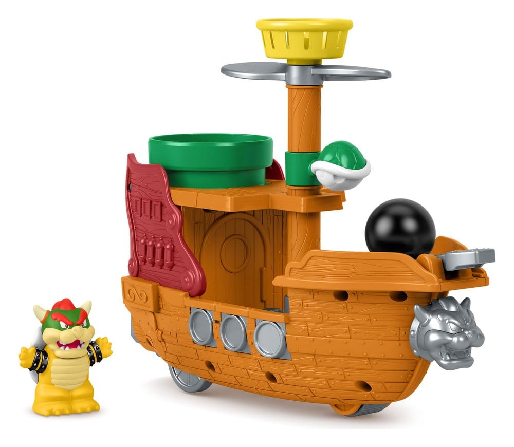 My Mario Little People Set de Juego Dirigible de Bowser