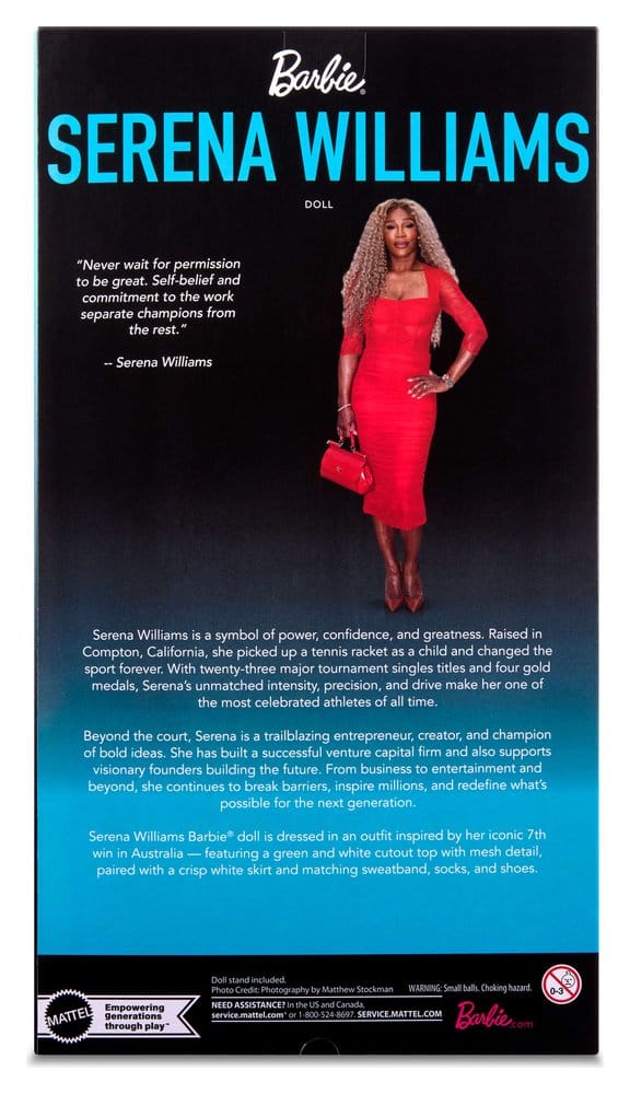 Barbie Signature Muñeca Serena Williams