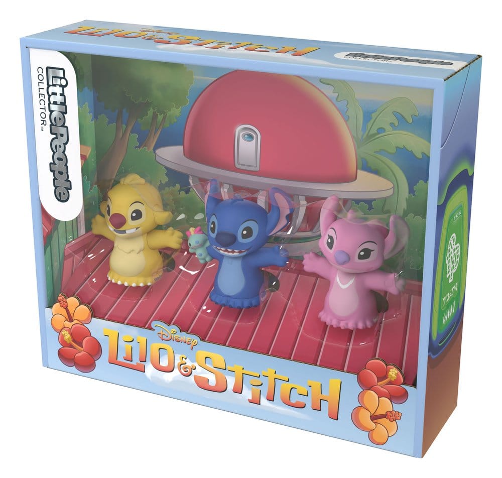 Lilo & Stitch Little People Collector Pack de 3 Minifiguras Stitch & The Cousins 7 cm