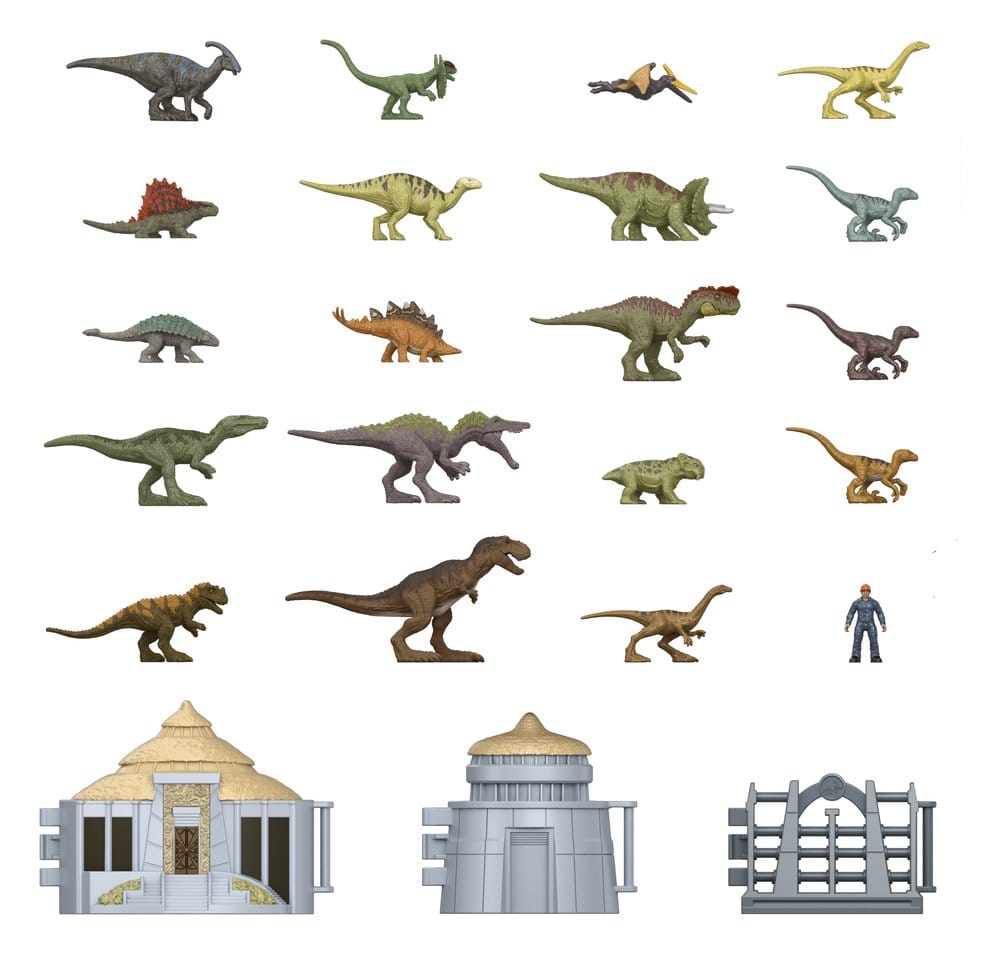 Jurassic Park Minis Calendario de Adviento Island Visitor