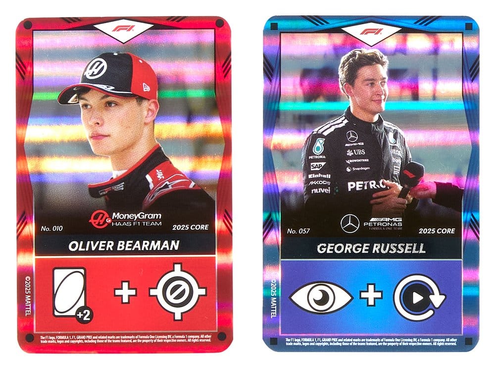 Formula 1 UNO Juego de Cartas Elite F1 Starter-Set