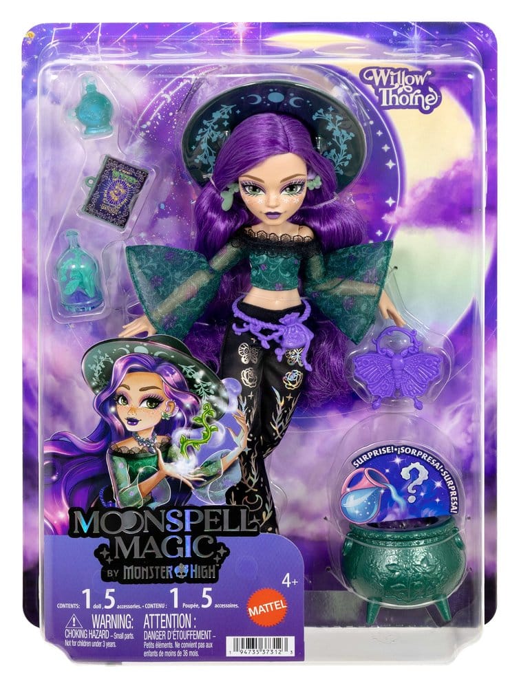 Monster High Moonspell Magic Muñeca Willow Thorne