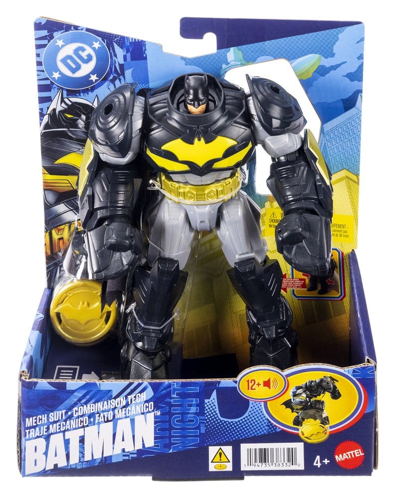 DC Premier Figura con sonido y luz Mecha Suit Batman 18 cm