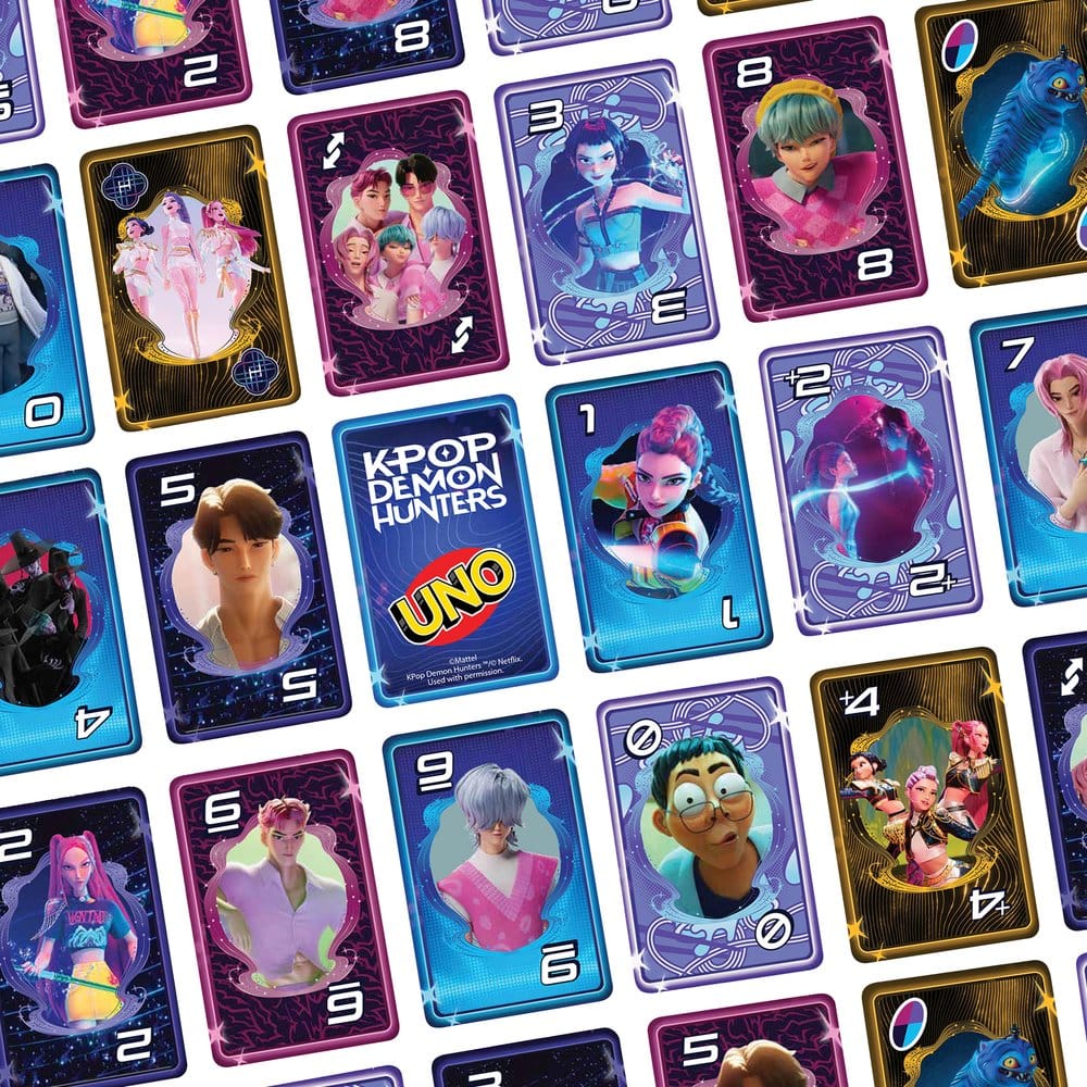 KPop Demon Hunters UNO Juego de Cartas