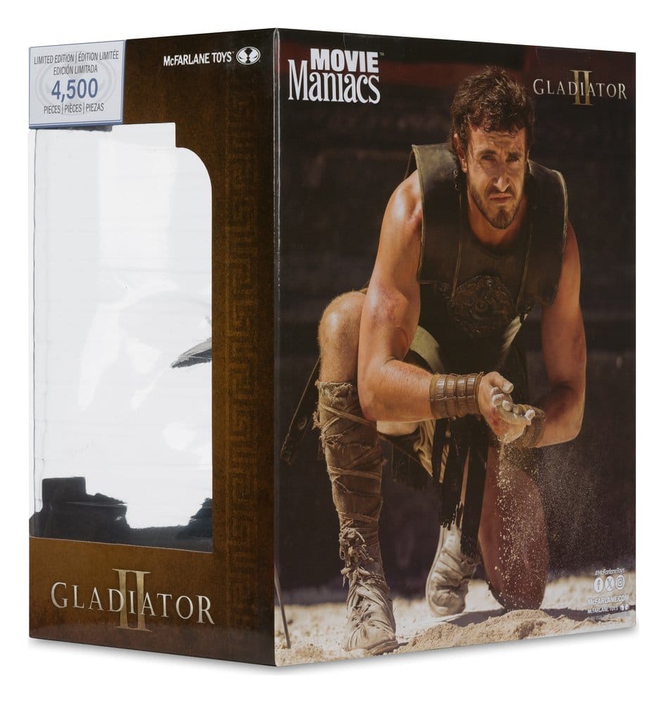 Gladiator II Figura Movie Maniacs Lucius 16 cm