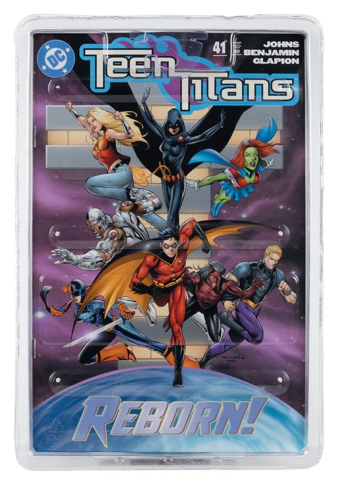 DC Direct Page Punchers Figura Miss Martian (Teen Titans #41) (Red Platinum Edition) 17 cm