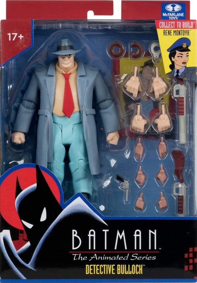 Batman: The Animated Series DC Direct Figura Build-A-Figure Detective Bullock 15 cm