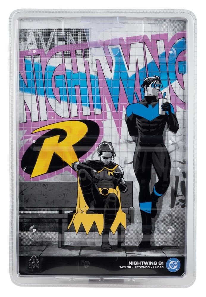 DC Direct Page Punchers Figura Robin Tim Drake (Nightwing #81) (Red Platinum Edition) 18 cm