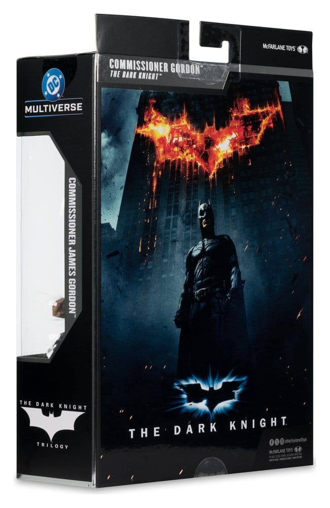DC Multiverse Figura Commissioner James Gordon (The Dark Knight Trilogy) Deluxe Theatrical Edition 18 cm