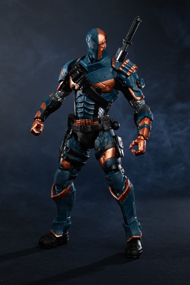 Arkham Origins DC Multiverse Figura Deathstroke 19 cm