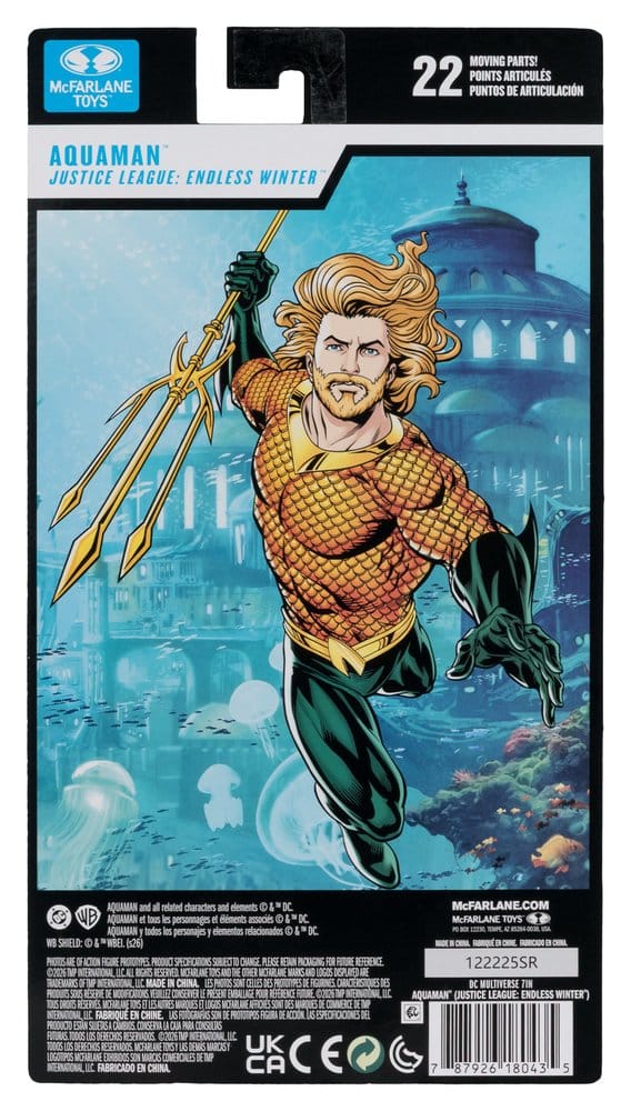 DC Multiverse Figura Aquaman (Endless Winter) (Blister Card) 18 cm