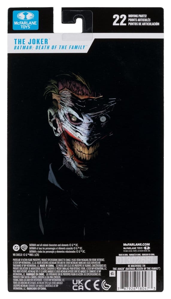 DC Multiverse Figura The Joker (Death of the Family) 18 cm
