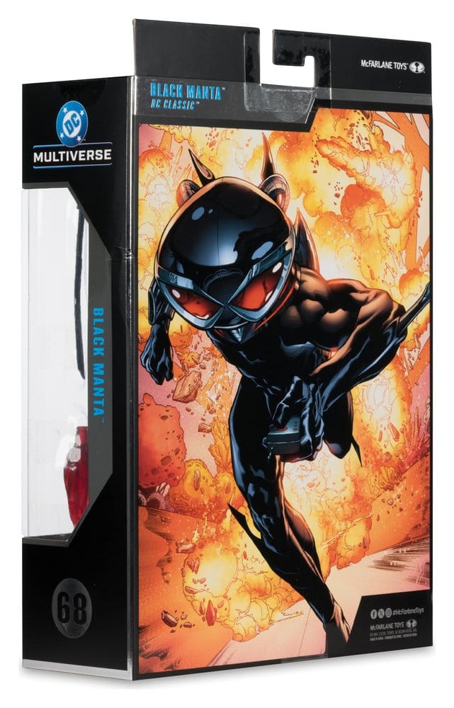 DC Multiverse McFarlane Collector Edition Figura Black Manta (DC Classic #68) 18 cm