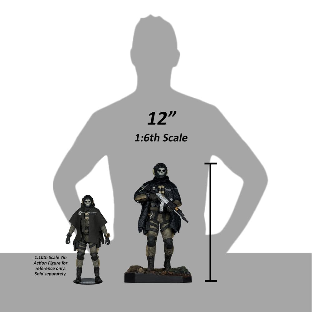 Call of Duty: Modern Warfare 4 Estatua 1/6 Ghost 32 cm