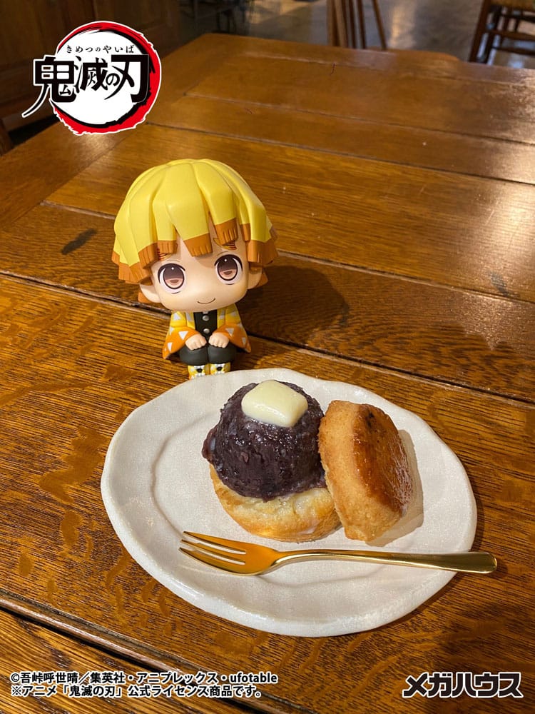 Demon Slayer Kimetsu no Yaiba Estatua PVC Look Up Zenitsu Agatsuma Smile Ver. 11 cm