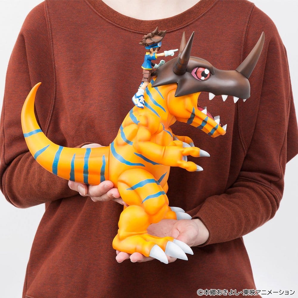 Digimon Adventure Figura PVC Precious G.E.M. Series Greymon & Taichi Yagami 25 cm (Repeat)