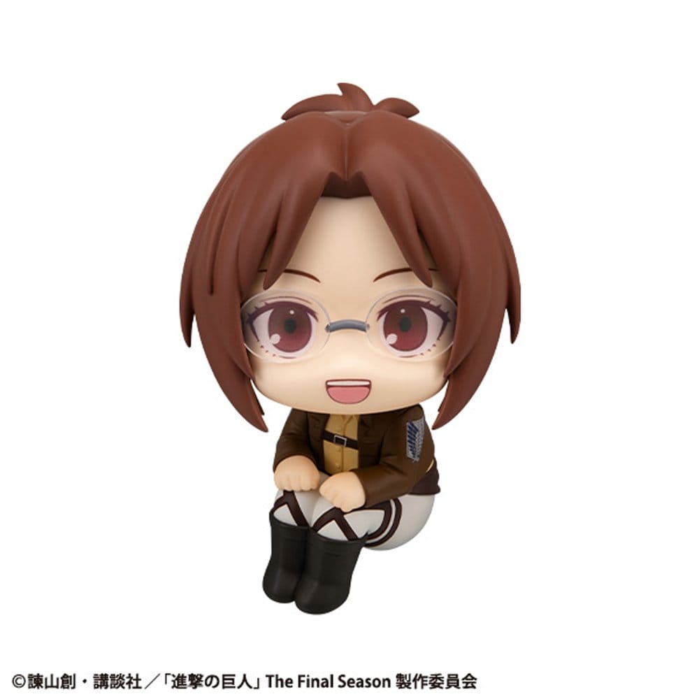 Attack on Titan Estatuas PVC Look Up Hange Zoe & Erwin Smith (with gift) 11 cm