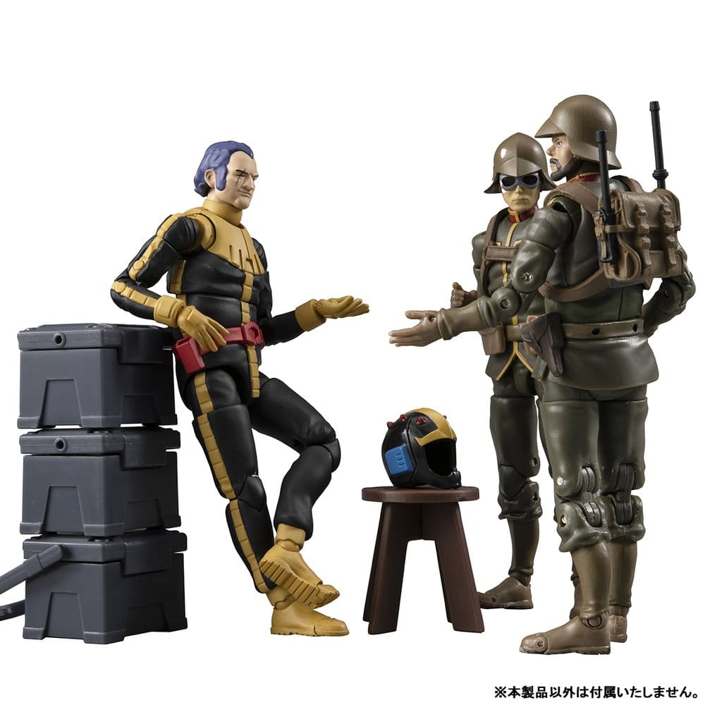 Mobile Suit Gundam Figura G.M.G. Collection 15 Principality of Zeon Black Tri-Stars Mash Normal Suit Ver. 10 cm