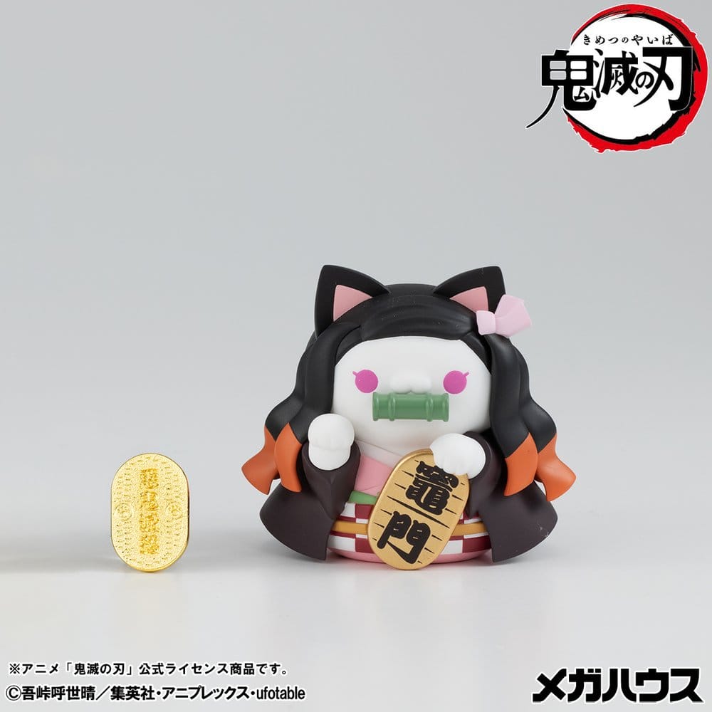 Demon Slayer: Kimetsu no Yaiba Mega Cat Project Pack de 8 Figuras PVC 6 cm (with gift)