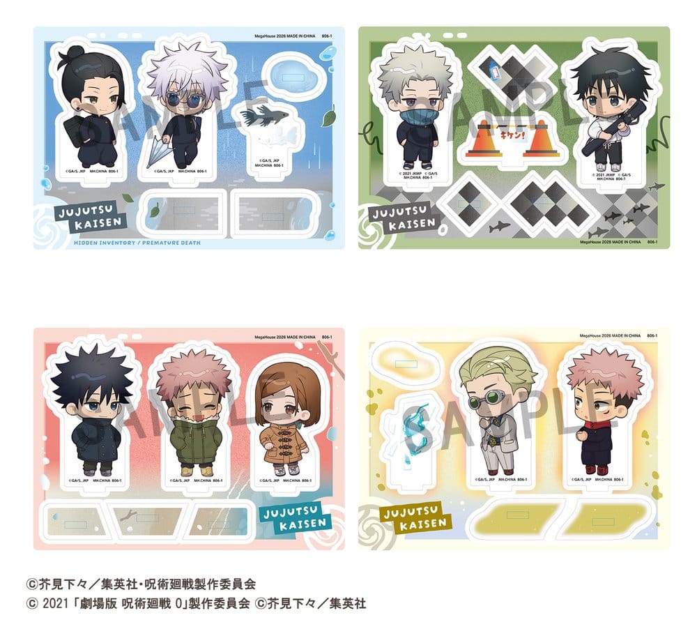 Jujutsu Kaisen Buddycolle Soporte Acrílico 5th Anniversary D Kento Nanami & Yuji Itadori 10 cm