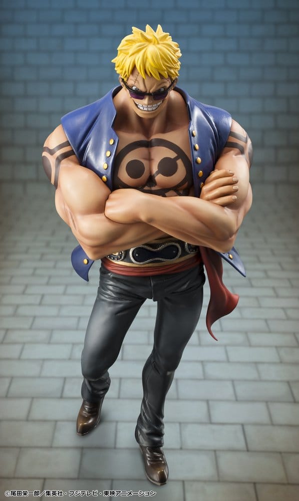 One Piece Figura PVC Portrait.Of.Pirates "Sailing Again" Bellamy the Hyena 25 cm (Limited Repeat)